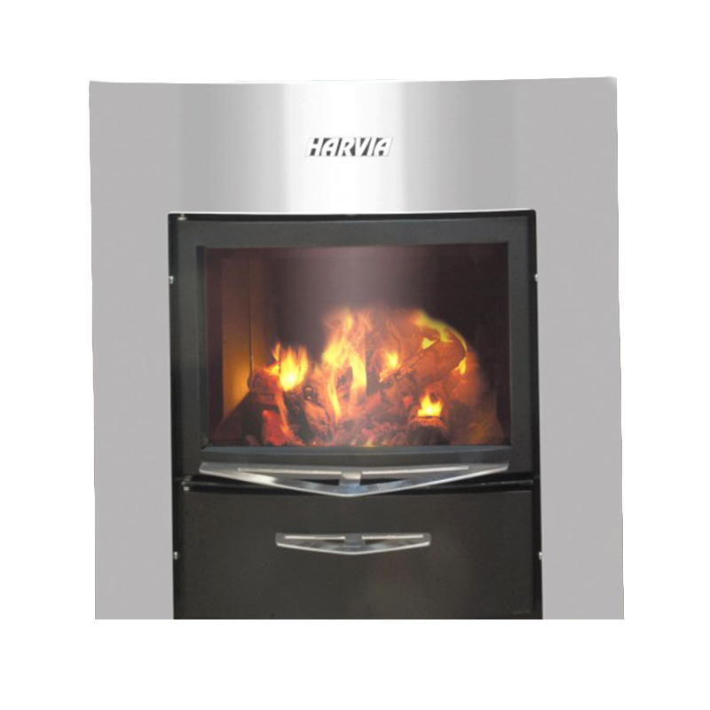 Harvia Duo Saunaofen/Kamin, 8 - 20 m³ 