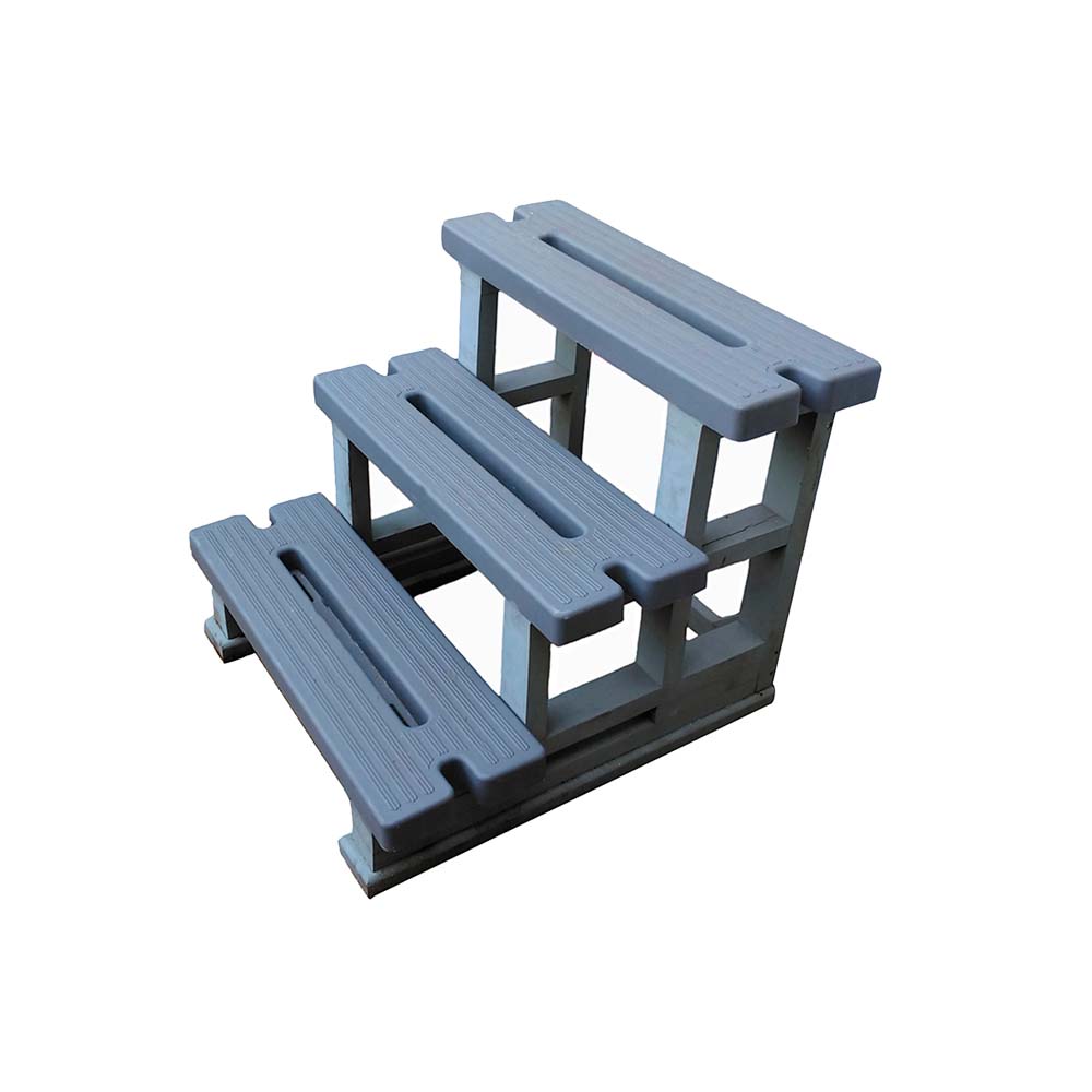 Treppe für Swimm-Spa, dunkelgrau