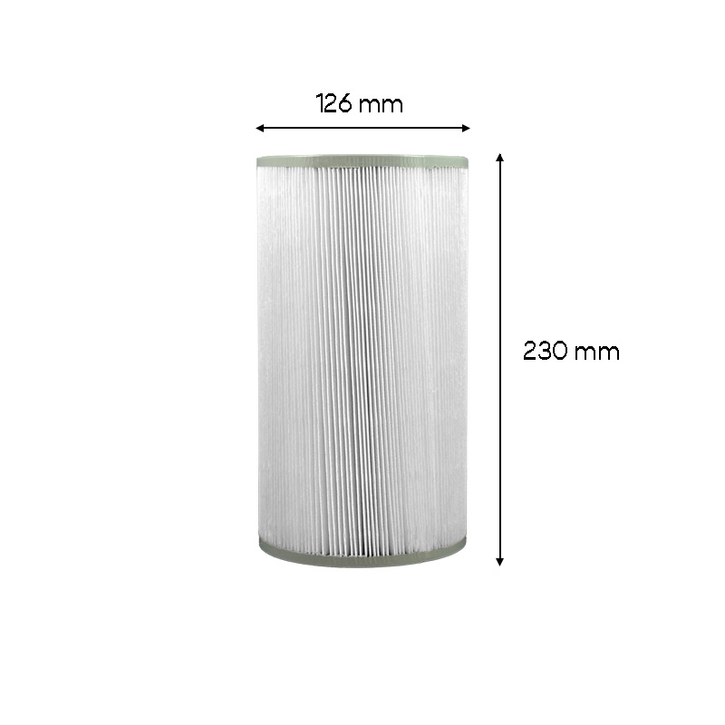 Einzelfilter für Außenwhirlpool Modell 20