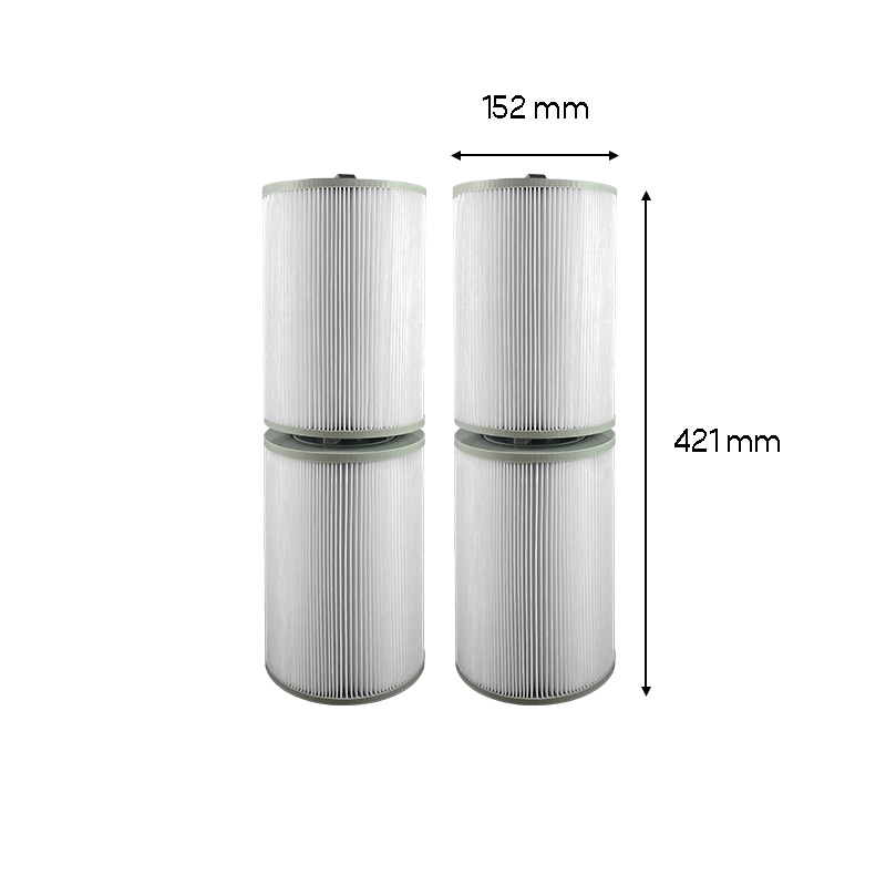 Quad-Filter für Schwimmspa