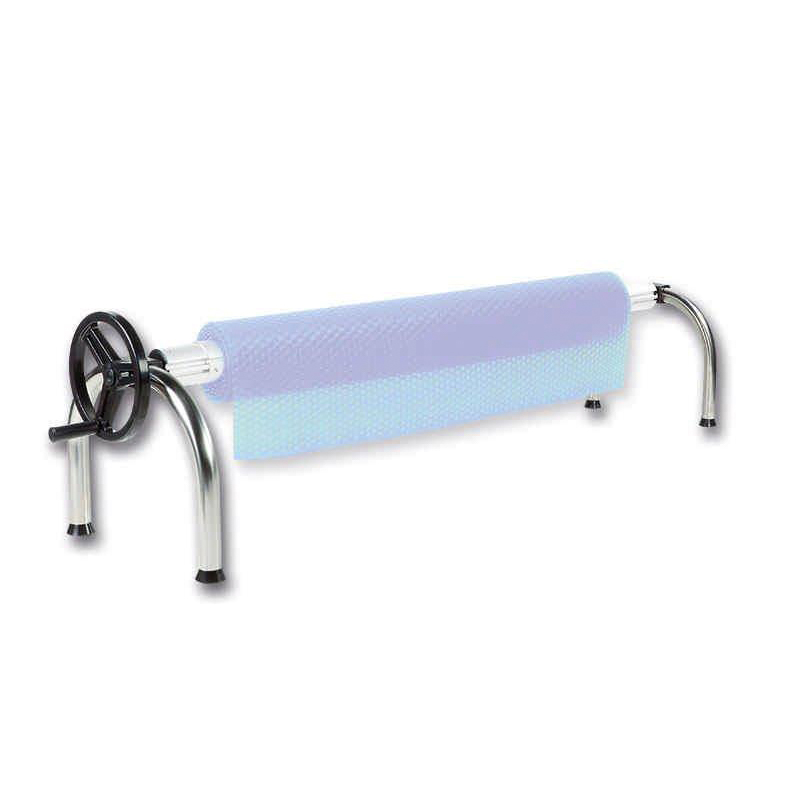 Oprulningsstativ flytbart, m/rør Aufrollstativ, bewegbar, mit Aufrollerwelle