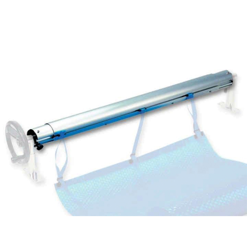 Teloskoprør 5,4 - 7,1m f/oprul m/bændel Teleskoprohr, 5,4 - 7,1 m, als Aufrollerwelle verwendbar, mit Gurt-Set