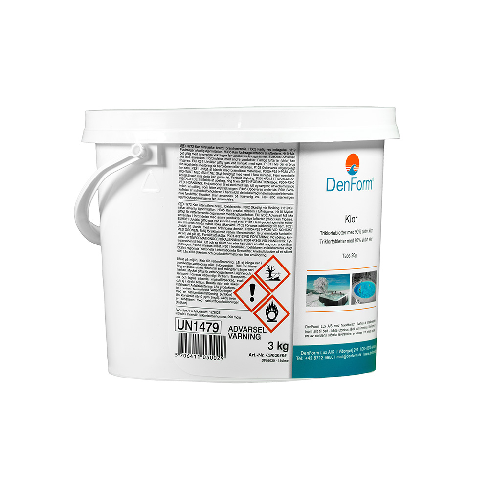 Chlortabs, 20g/Stück, 3 kg